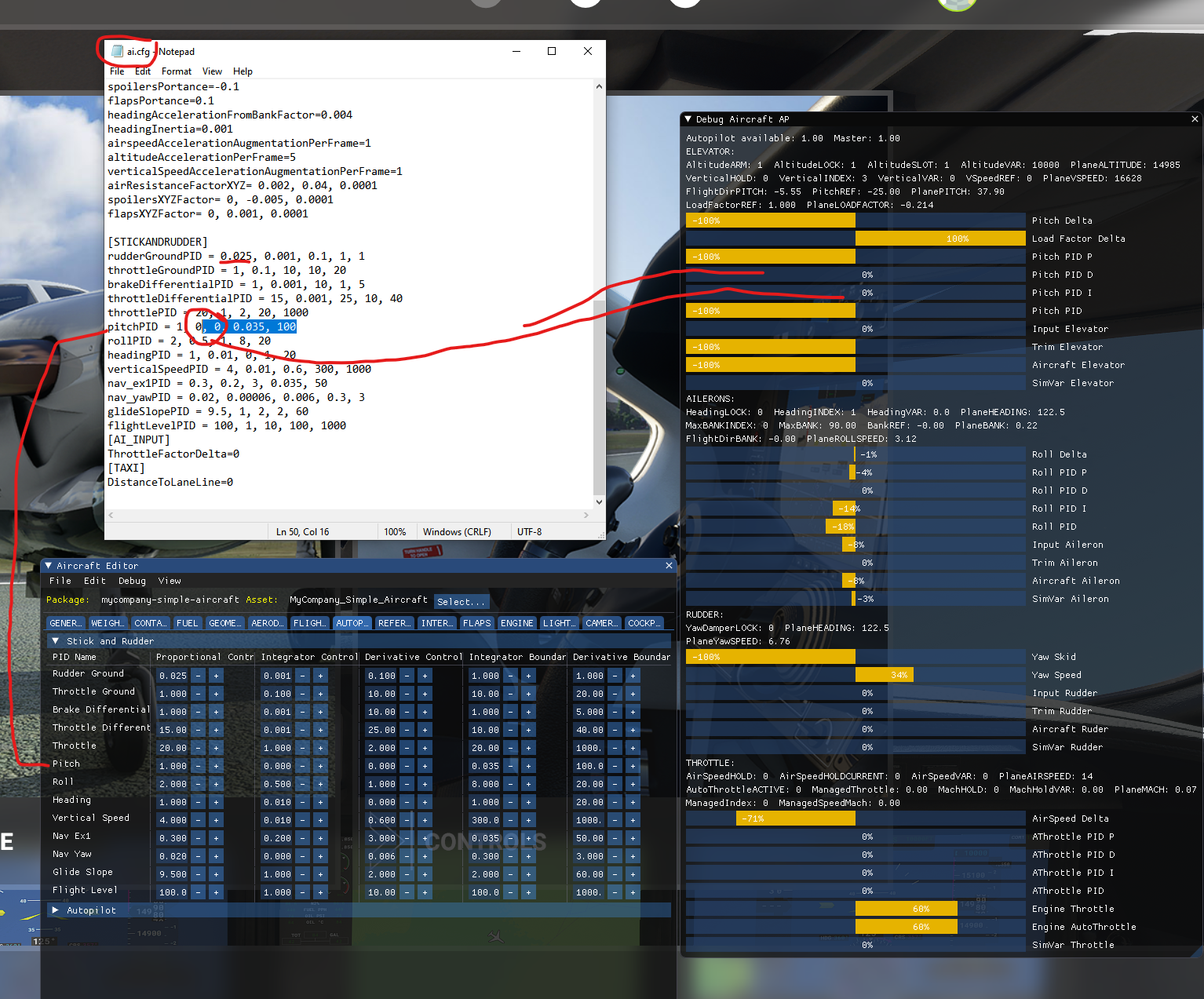 MSFS Autopilot PID Values FSDeveloper